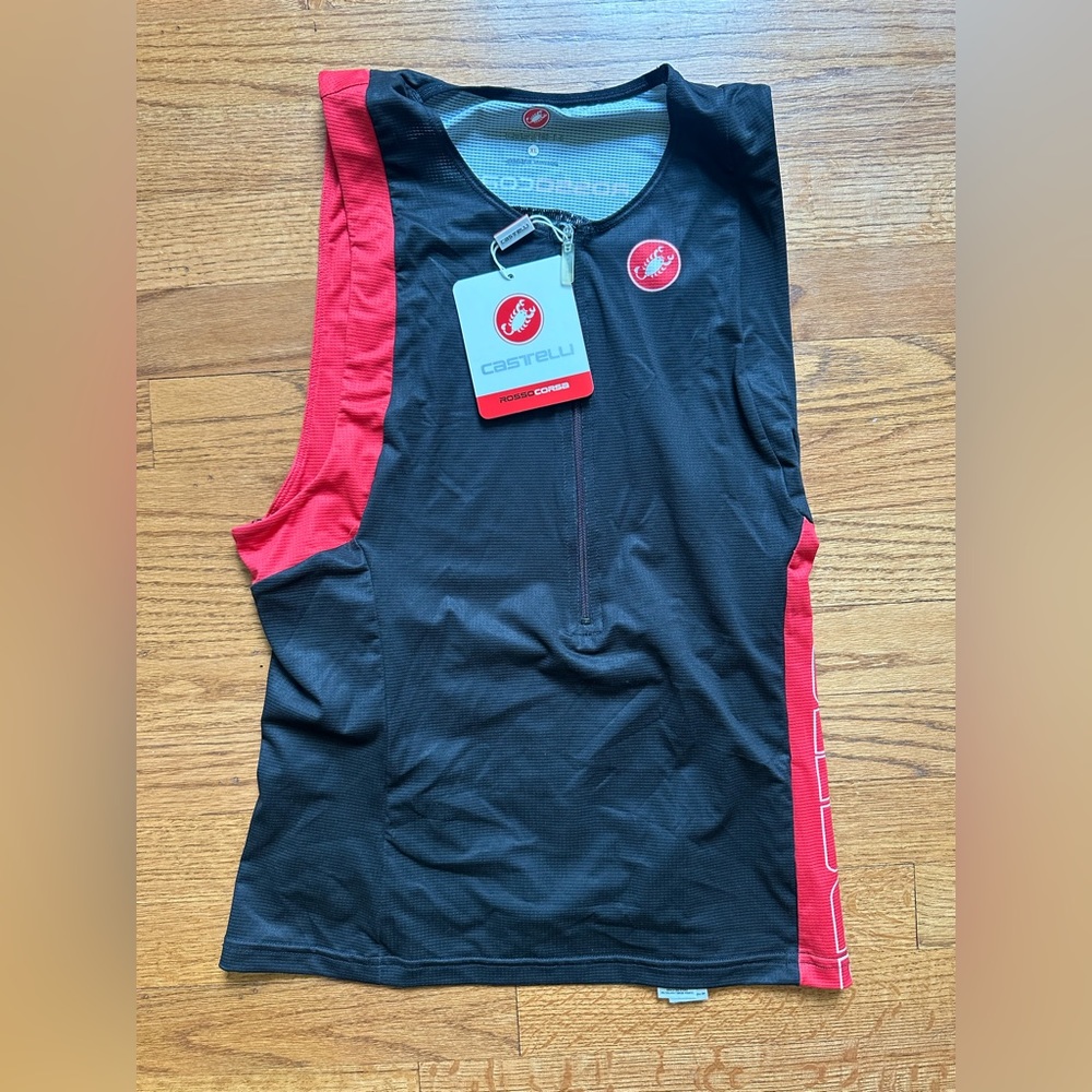 NWT Castelli triathlon top XL